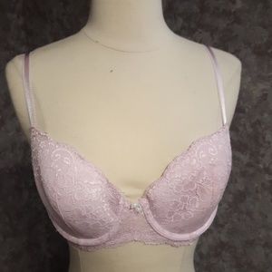 3/$15 Victoria Secret Angels lace demi bra 36C